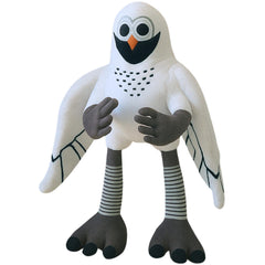 Lemoneon Owl forest-night plush pillow for cozy display and gaming comfort.