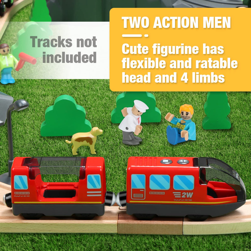 Lemonkids train set compatibility with Brio and Thomas brands for versatile setups