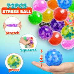 Lemostaar anxiety squishy ball close-up shows soft texture ideal for tactile relief.