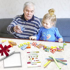 LENDOD kid-friendly snake cubes in action during play