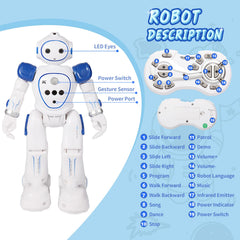 LENGTOUQ robot uses gesture sensing for intuitive hands-free control.