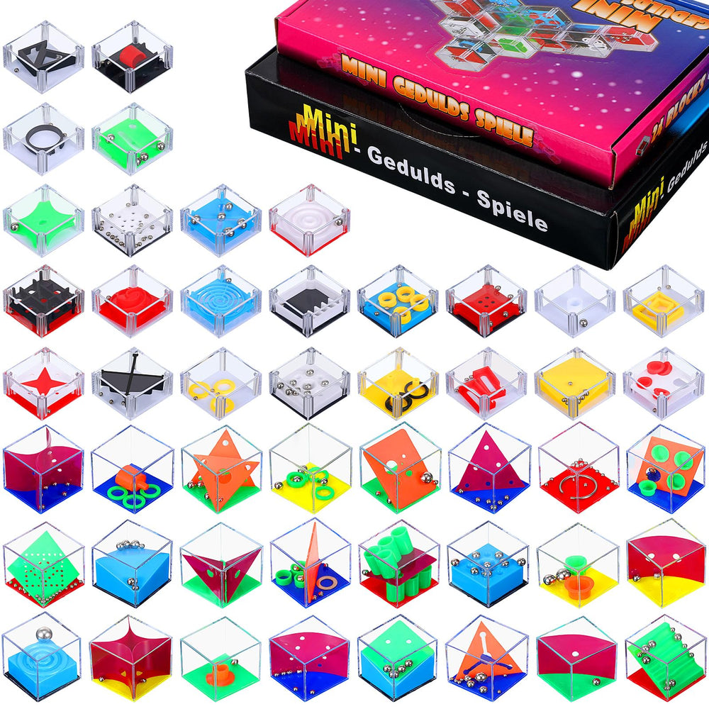 Lenwen brain teaser cubes pink for quick focus and stress relief.