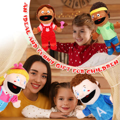 Lenwen classroom puppets ideal for celebrations and group activities, encouraging engagement