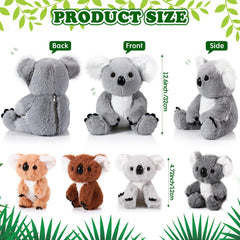 Lenwen four baby koalas for imaginative play and storytelling.