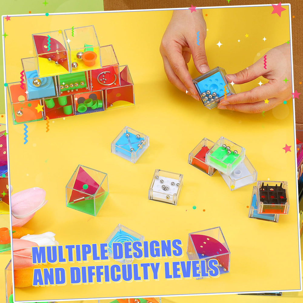 Lenwen puzzle boxes pink ideal for party favors and small gifts.