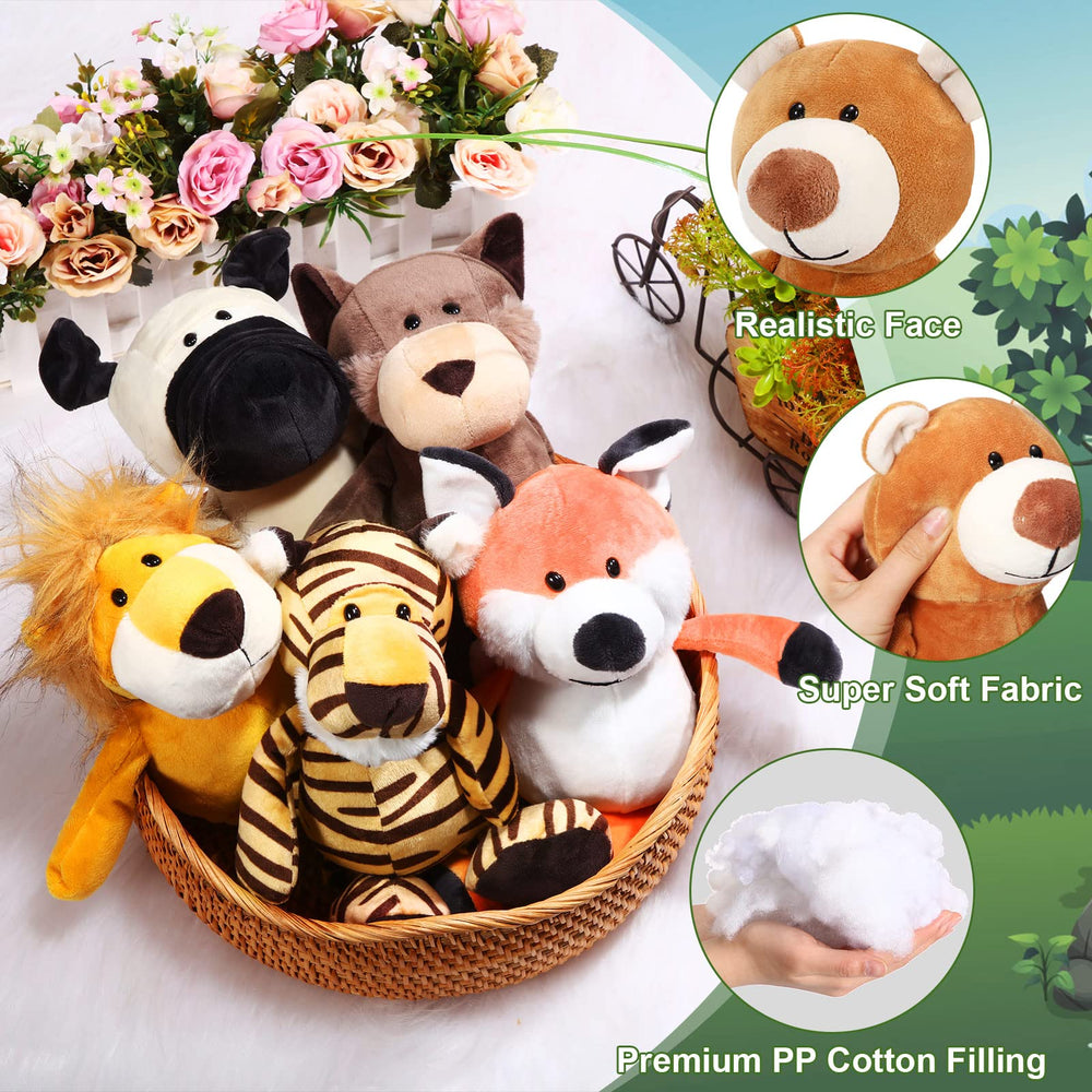 Lenwen lion plush 10inch: vivid design perfect for storytelling and decor.