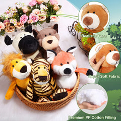 Lenwen lion plush 10inch: vivid design perfect for storytelling and decor.