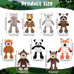 Lenwen tiger plush 10inch: durable, safe playmate ideal for classroom rewards.