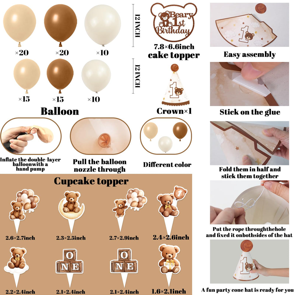 Lenyunge Balloon garland adds whimsy and a celebratory vibe to the event