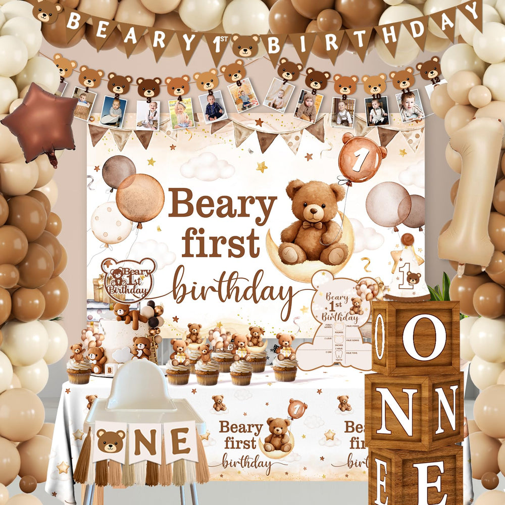 Lenyunge High chair banner enhances seating with cute bear accents