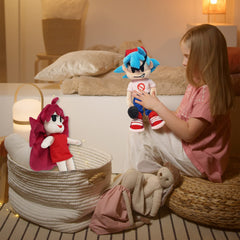Leobbyli Friday Nigh Funki plush, soft material and easy to clean.