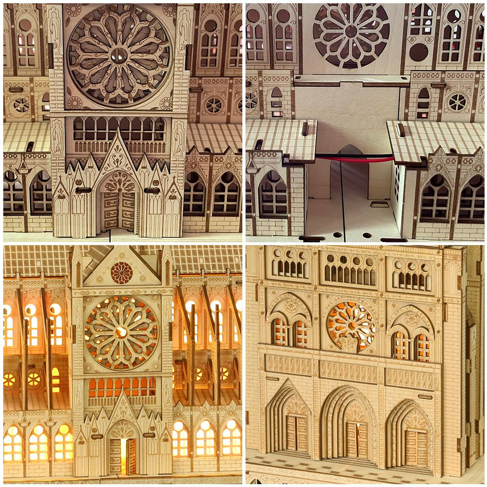 Leopmase Notre Dame gift packaging ready for birthdays or holidays