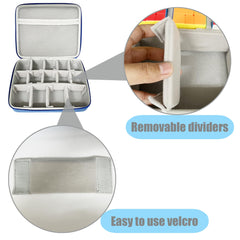 LeoTube case interior cushions cubes with soft lining and padding