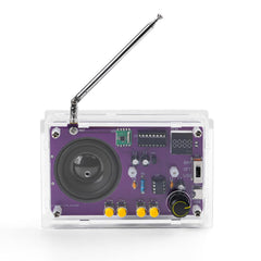 LEPANDA radio DIY student workflow shows soldering steps and learning progress.