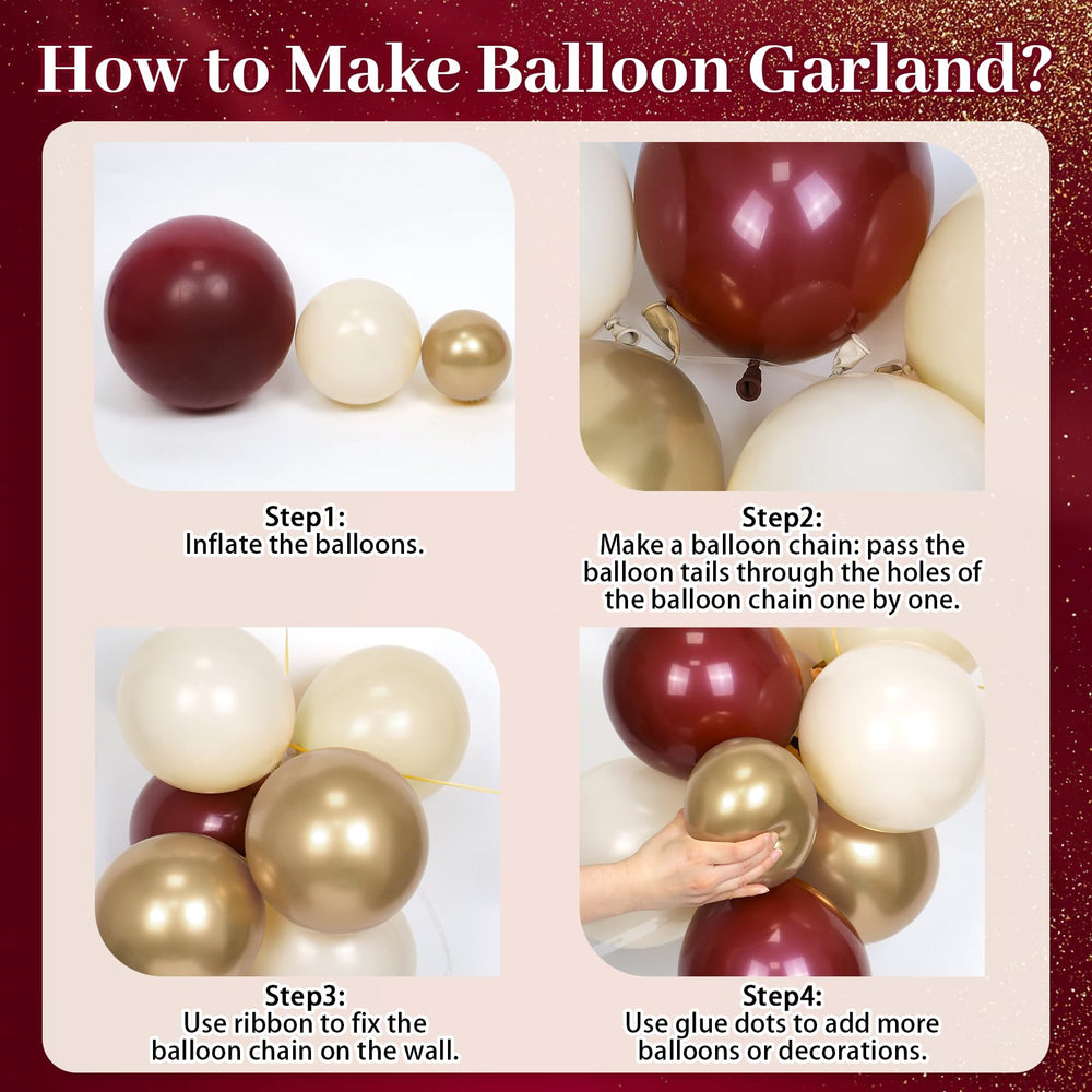 Leraqertra metallic gold balloons add festive shine to celebrations
