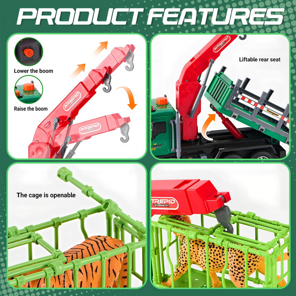 LerBao detachable guardrails enable versatile transport setups.