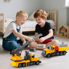 LerBao large-size construction toy for realistic, engaging kid-sized operations.