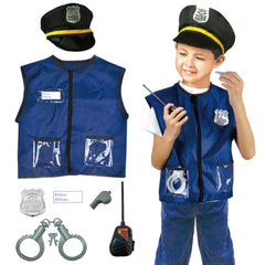 Lesheng Space construction worker costume supports hands-on play and pretend projects.