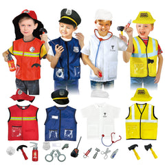 Lesheng Space firefighter dress-up set for imaginative play and confidence building.