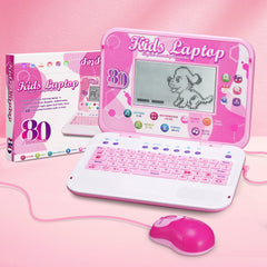 LESHITIAN Kids Laptop packaging shown as a ready-to-gift educational set