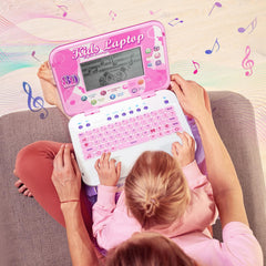 LESHITIAN Kids Laptop features 80 learning modes for varied activities
