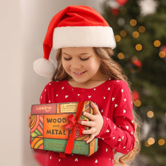 Lesong brain teaser set in festive packaging for party favors