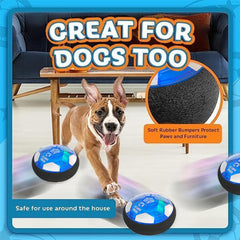 Let Loose Moose hover ball glides smoothly across floors for active kids.