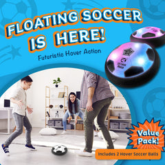 Let Loose Moose LED hover ball lights up rooms for engaging nighttime play.