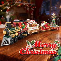 Letapapa Santa’s sleigh piece adds whimsical movement and festive gift-giving vibes.