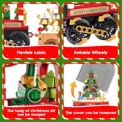 Letapapa Christmas tree module with canopy creates vibrant seasonal décor.