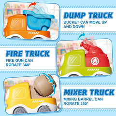 Letapapa concrete truck toy supports construction-themed play.