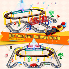 Letapapa electric train set with realistic whistles and sounds