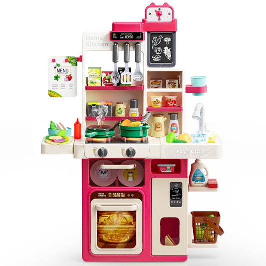Letapapa kitchen set featuring realistic sink with running water for immersive pretend play