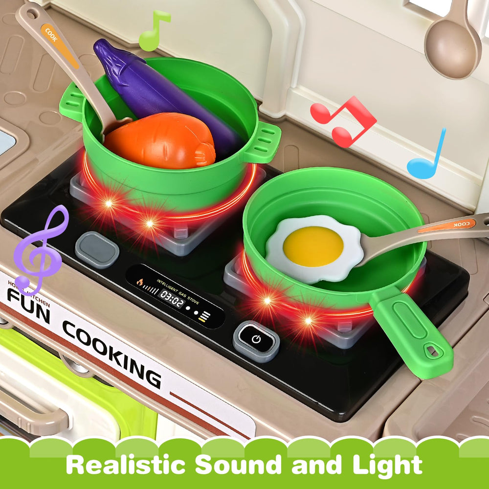 Letapapa play kitchen coffee machine adds cafe style pretend brewing