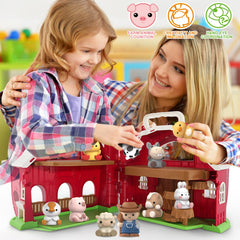 Letapapa toddler pretend play fosters imagination, coordination, and cooperative play during farmtime.