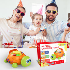 Letapapa turtle toy comes in gift-ready packaging for birthdays or holidays.