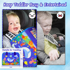 Letoya Busy Board animal scene invites exploration and color recognition