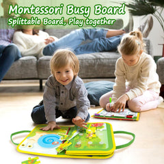 Letoya busy board safety-tested materials for worry-free play