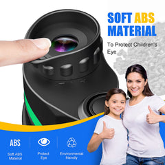 LET'S GO! non-slip grip design for easy focusing by kids.