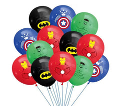 Leuaxmy Avengers foil balloons add shiny party accents