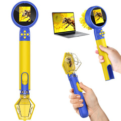 LEUOA microscope kid-use with HD screen for curious explorers.