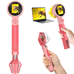 LEUOA Kids Microscope front view for portable learning on the go.