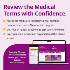 Level Up RN study set helping nursing students review terminology