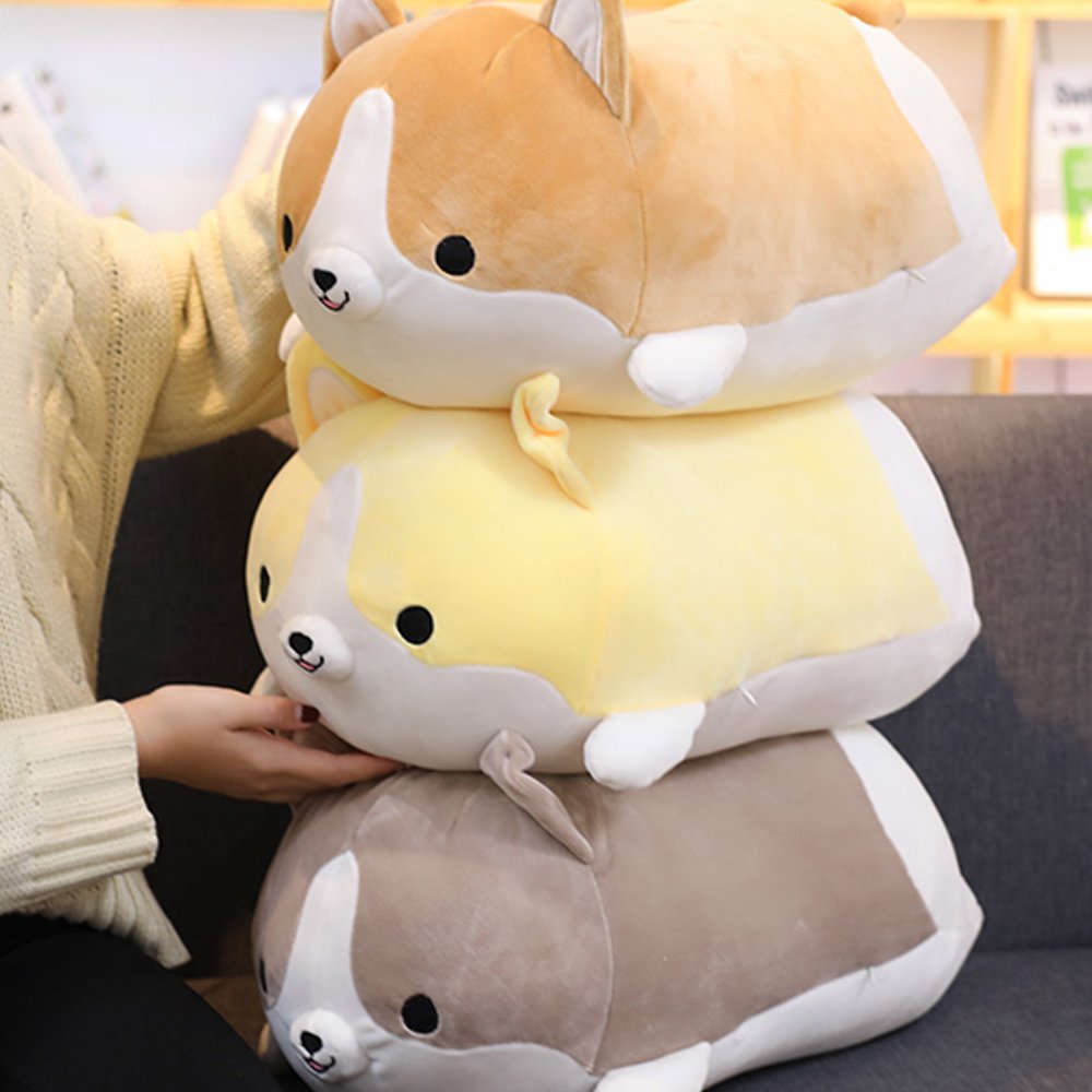 Levenkeness Corgi Plush Pillow gift-ready for birthdays and holidays.
