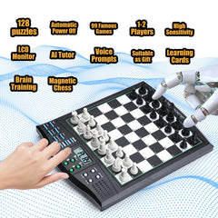 LEVEROAM 128-endgame puzzles boost learning through guided feedback