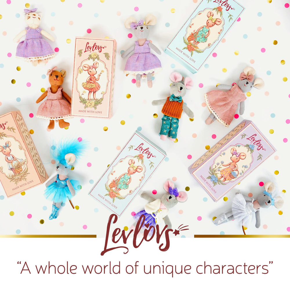 LEVLOVS Cute toy suitable for cozy naptime or bedtime rituals