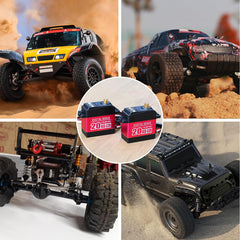 LewanSoul HPS-2018MG dual-ball bearings deliver stable performance and long life.