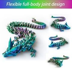 LEWELLRY hinge joints dragon movement shows easy poseability