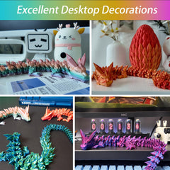 LEWELLRY holiday gift setup featuring egg and dragon duo