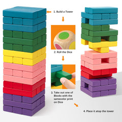 Lewo blocks during a family game night scene boosts bonding